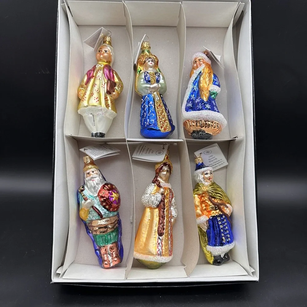 Lot 6 Radko Sealed RUSSIAN‎ RHAPSODY 1996 96-RUS Ornaments Ltd Ed NIBWT